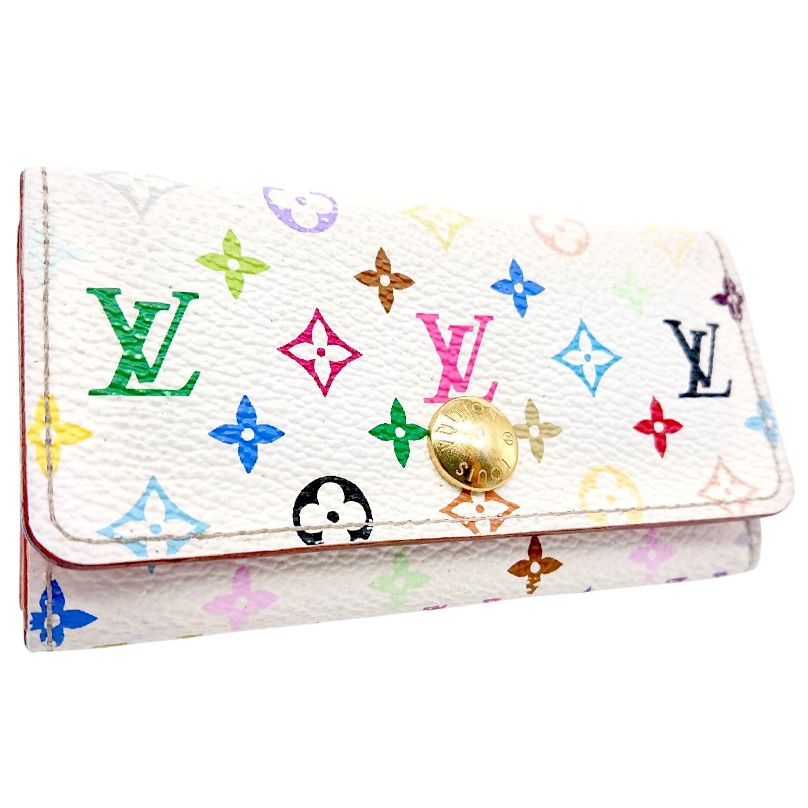 Louis Vuitton ルイヴィトン　マルチカラー ケース　ホワイト LV マルチカラーバッグ