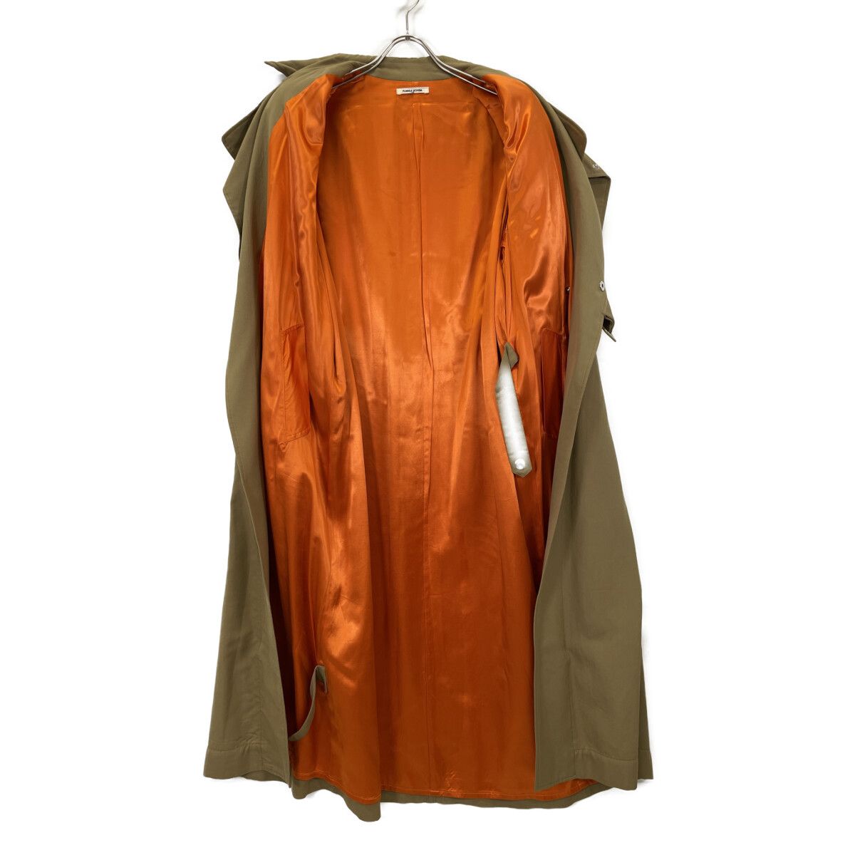 FUMIKA UCHIDA フミカウチダ ｶｰｷ ｳｰﾙｼﾙｸ ﾄﾚﾝﾁｺｰﾄ 34 - メルカリ