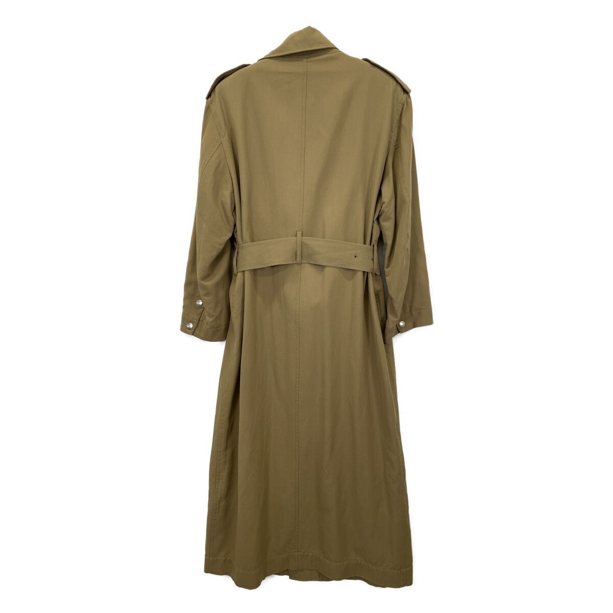 FUMIKA UCHIDA フミカウチダ ｶｰｷ ｳｰﾙｼﾙｸ ﾄﾚﾝﾁｺｰﾄ 34 - メルカリ