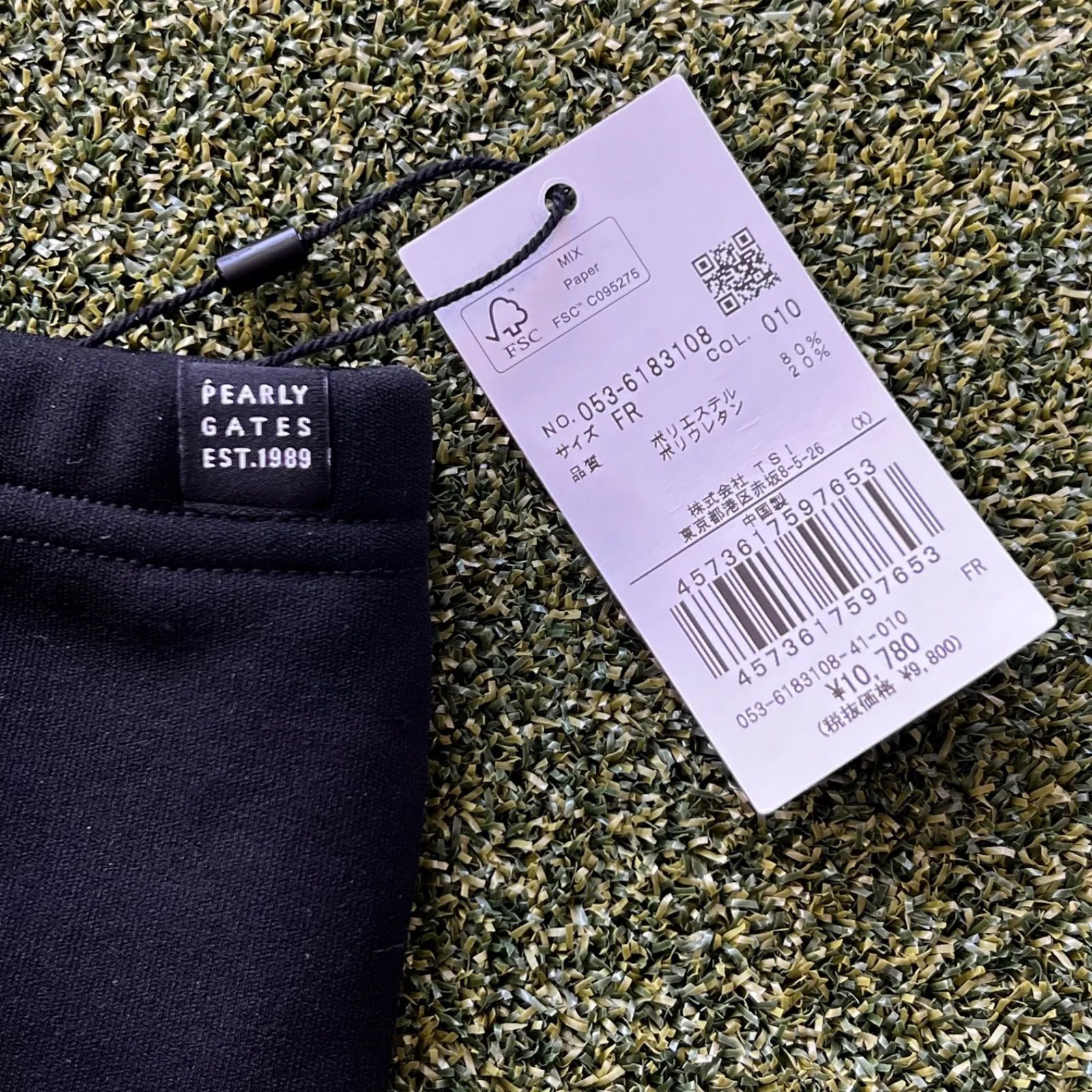 2026SS 新品タグ付10％OFF】 PEARLY GATES 裏起毛レギンス (LADIES