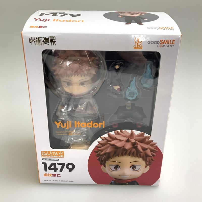 【中古美品】 グットスマイルカンパニー ねんどろいど 虎杖悠仁 呪術廻戦 フィギュア 【051-251218-zi-09-min】