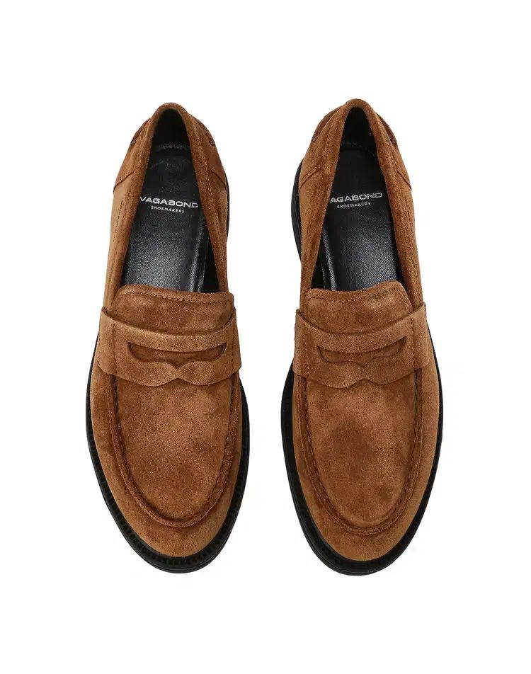  ラウム バガボンド レディース スウェード ローファー 230 240 245 250 フラットシューズ バレエシューズ パンプス