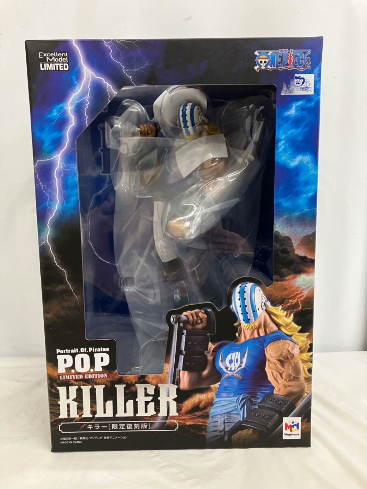 未開封 ワンピース POP LIMITED EDITION キラー フィギュア LFQ763