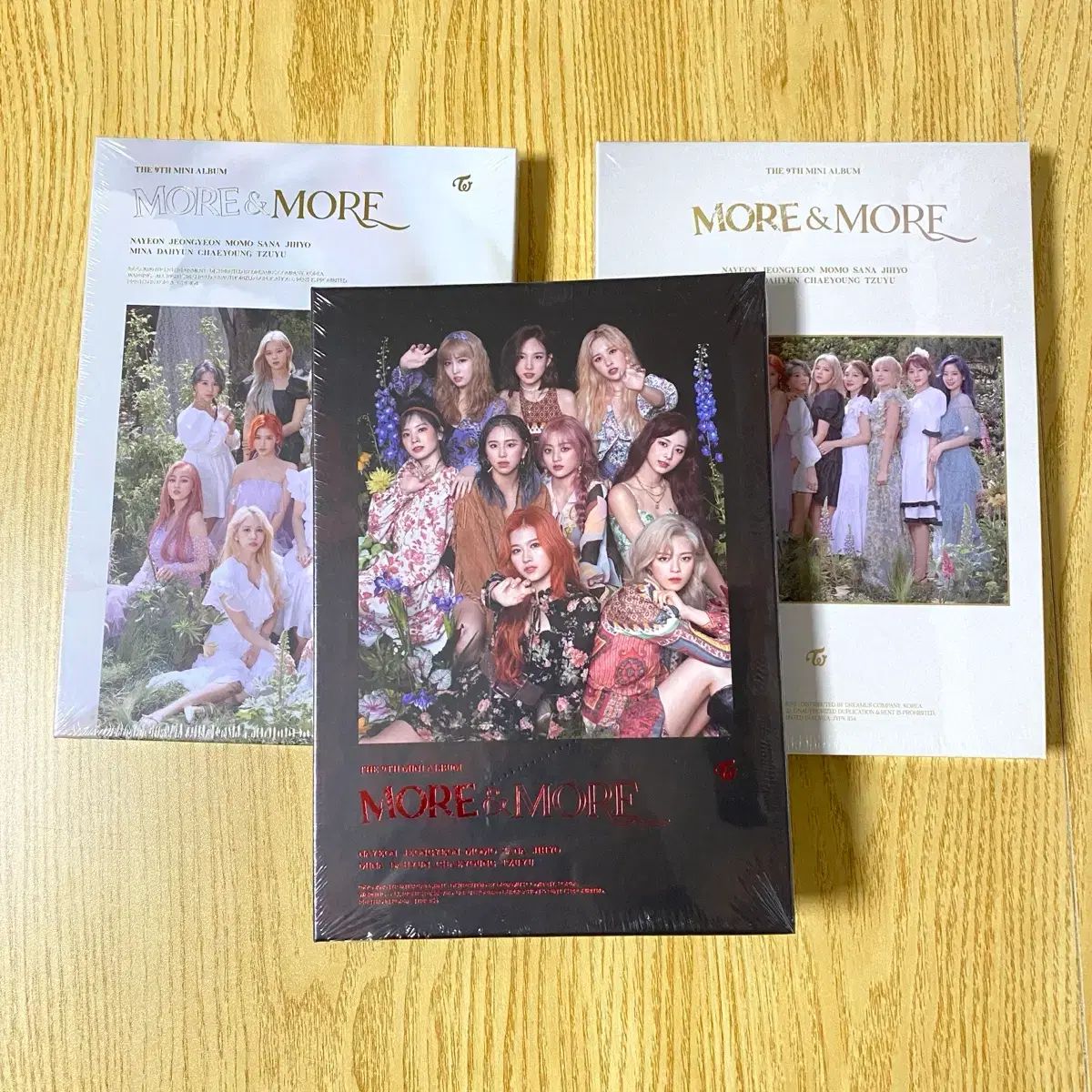 TWICE アルバムセット売り TWICE（トゥワイス） More & More 未開封 アルバム セット 出品 - メルカリ