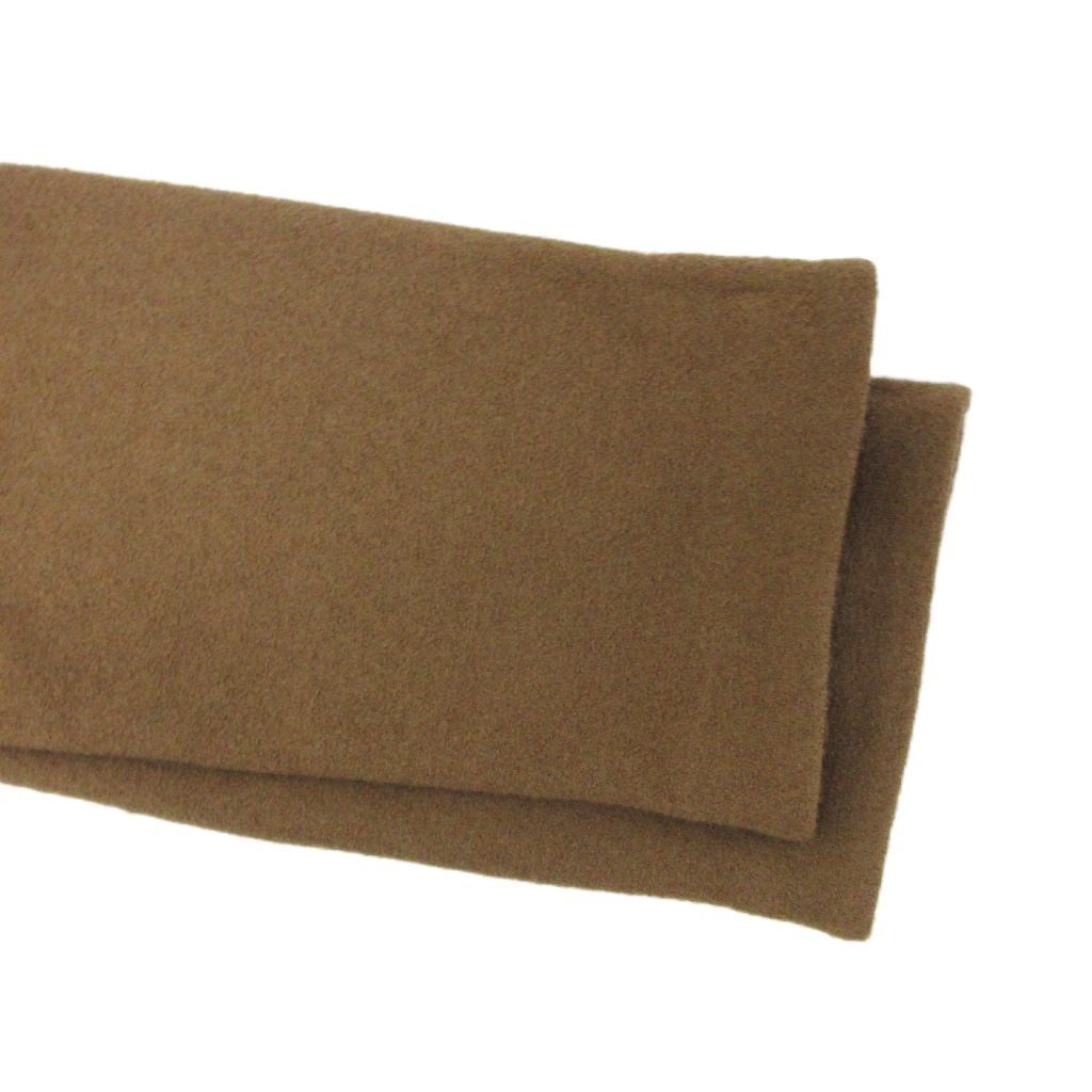  コス COS ワンピース ミモレ ロング 長袖 ウール ノー L 茶 ブラウン 長袖 七分袖 その他