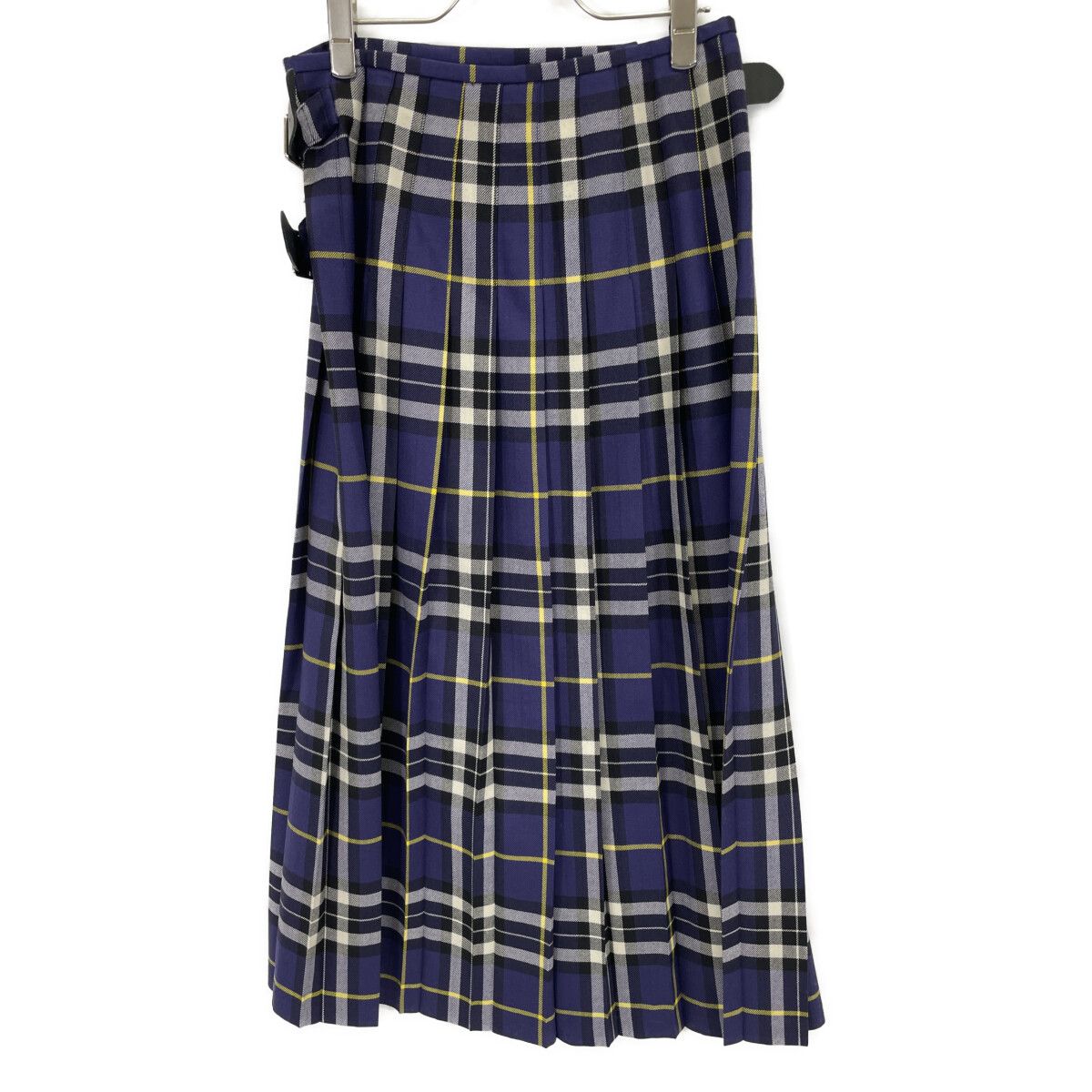  O’Neil of Dublin オニール オブ ダブリン ﾊﾟｰﾌﾟﾙ×ｲｴﾛｰ ﾀｰﾀﾝﾁｪｯｸｷﾙﾄﾛﾝｸﾞｽｶｰﾄ 14 その他 スカート