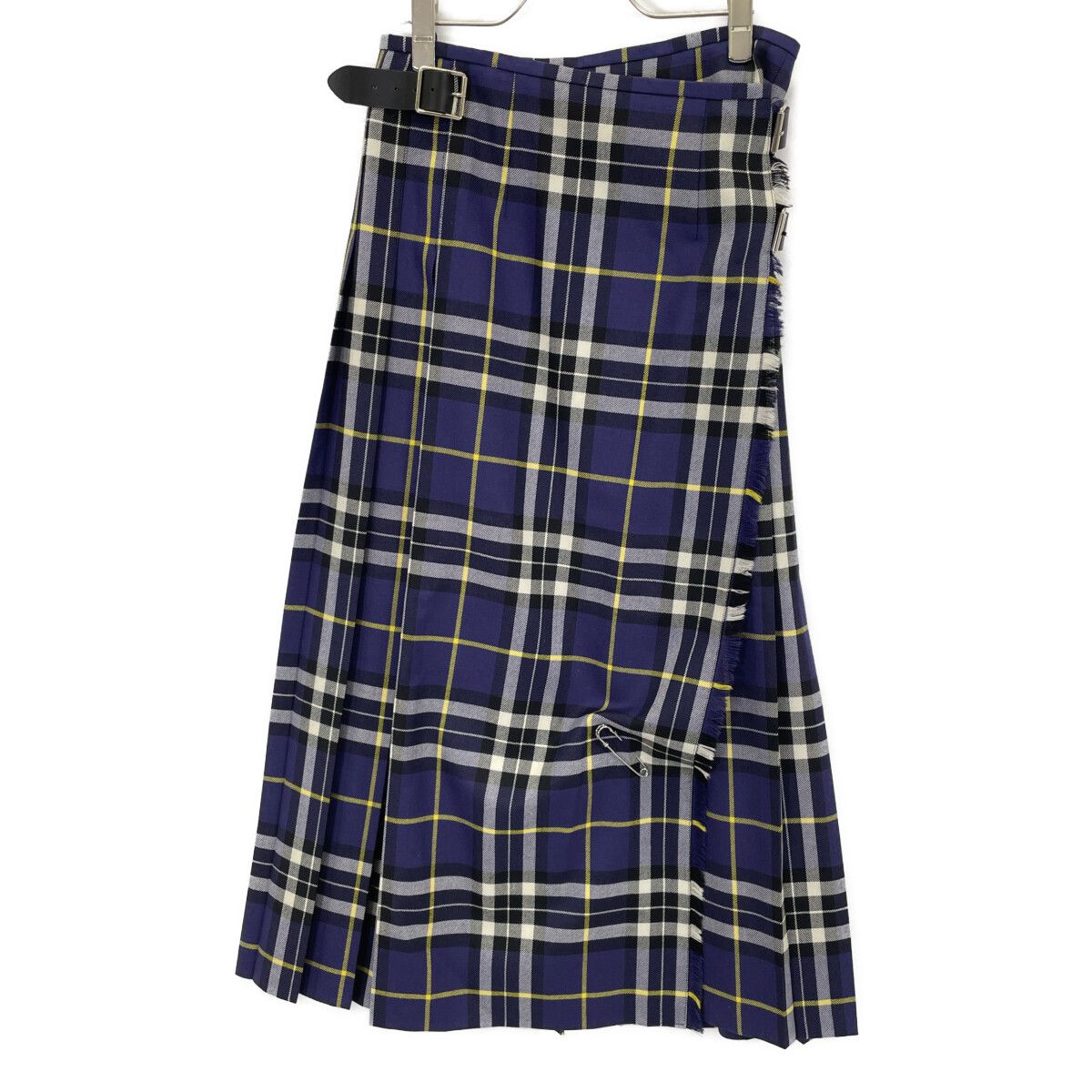 O’Neil of Dublin オニール オブ ダブリン ﾊﾟｰﾌﾟﾙ×ｲｴﾛｰ ﾀｰﾀﾝﾁｪｯｸｷﾙﾄﾛﾝｸﾞｽｶｰﾄ 14