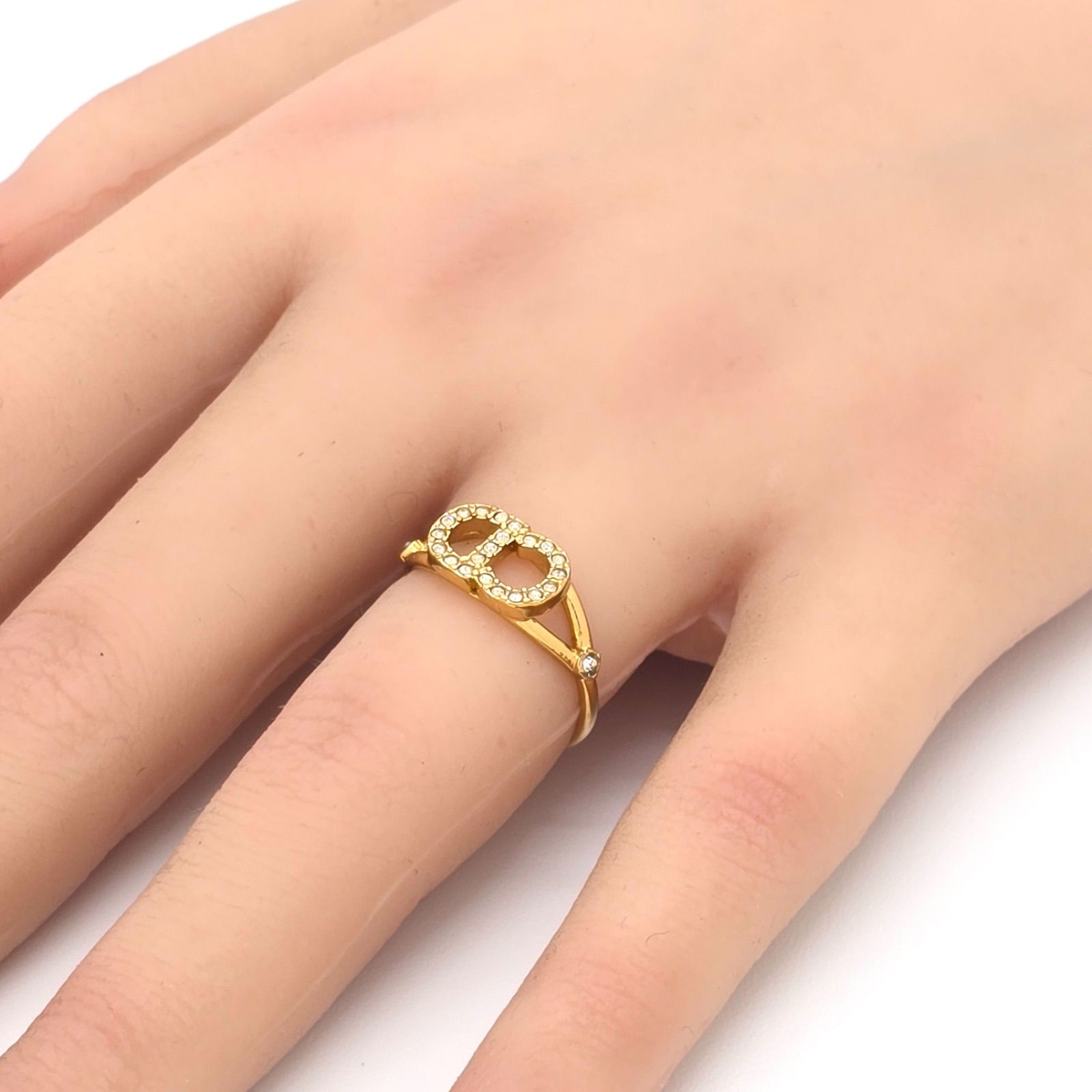 DIOR ディオール Clair D Lune クレール ディー リュヌ リング S 約9.5