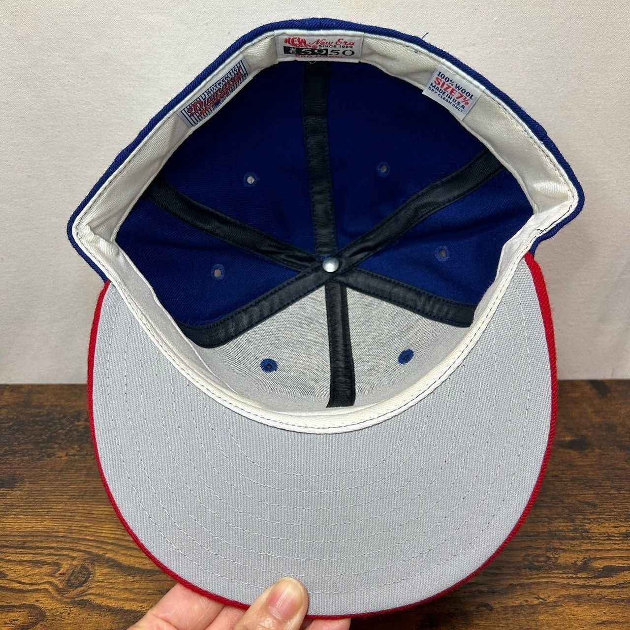 C83 ニューエラ 本物 59 ブルージェイズ MLB usa製 ヴィンテージ1580 C83 ニューエラ 本物 59 ブルージェイズ MLB usa製 ヴィンテージ1580