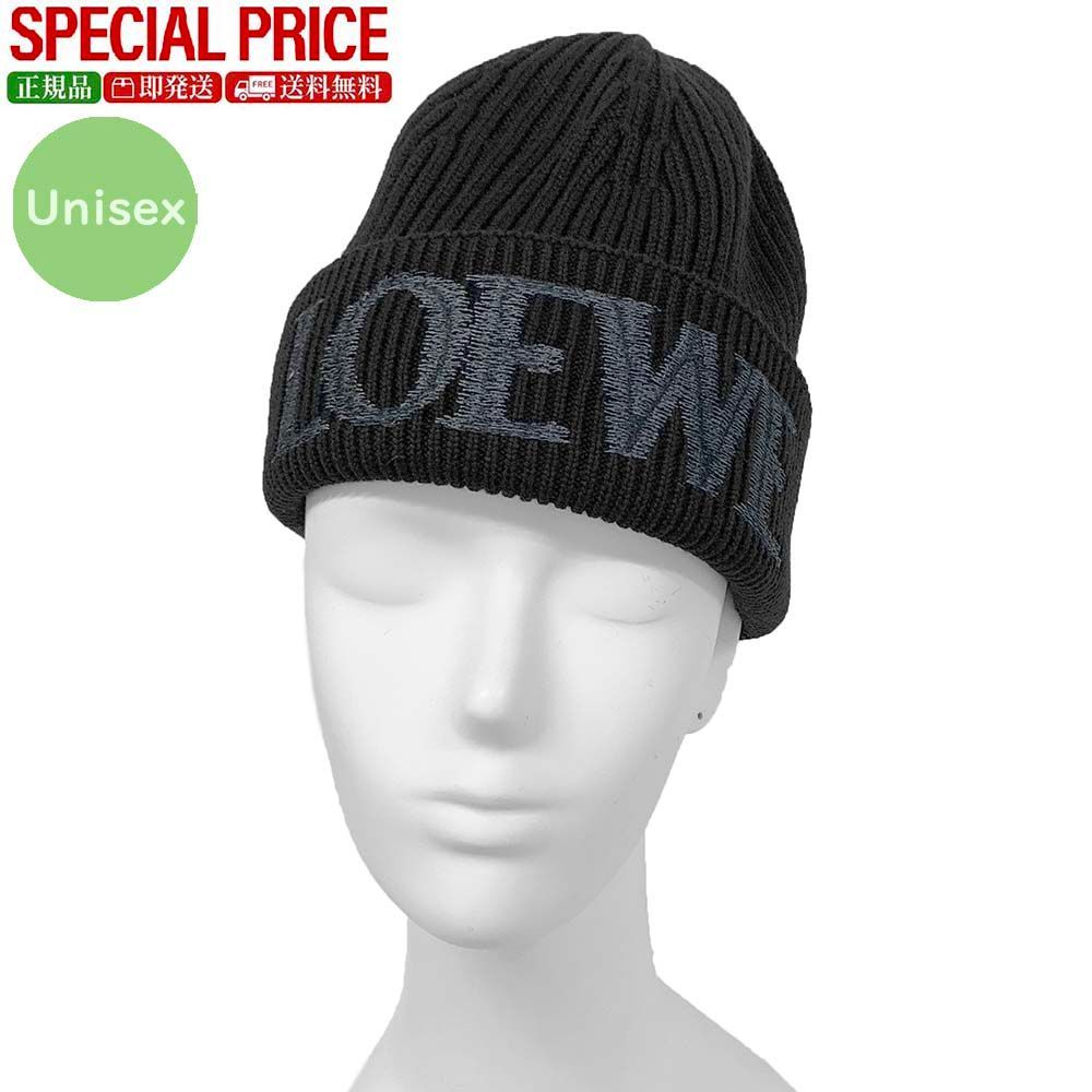 新品 LOEWE ロエベ F540257X23 1100 ウール ニット帽/ビーニー ユニ