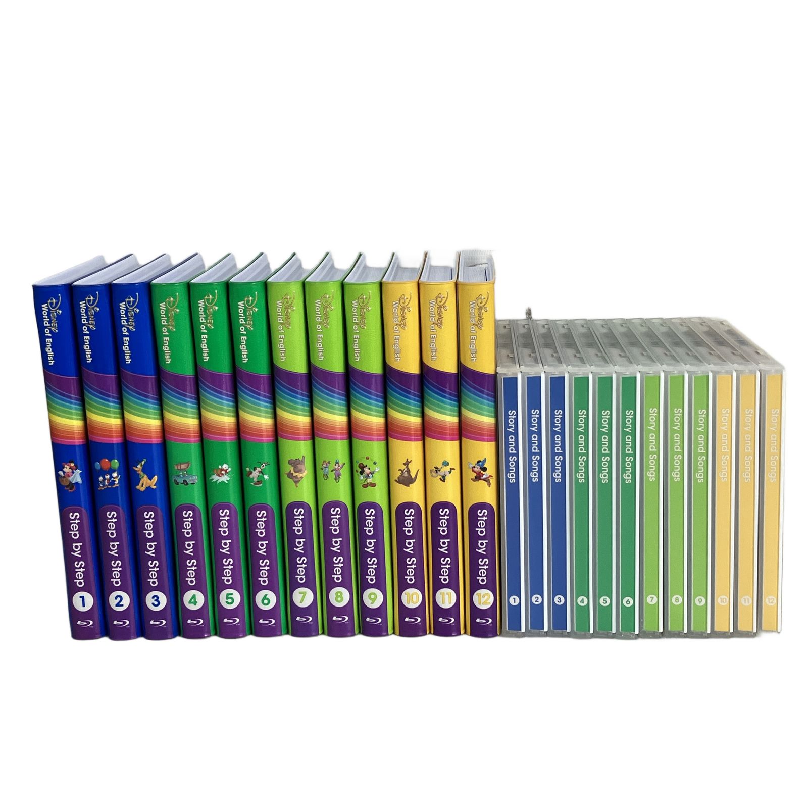 DWE ステップバイステップ 2019年頃 Blu-ray CD セット ディズニー英語