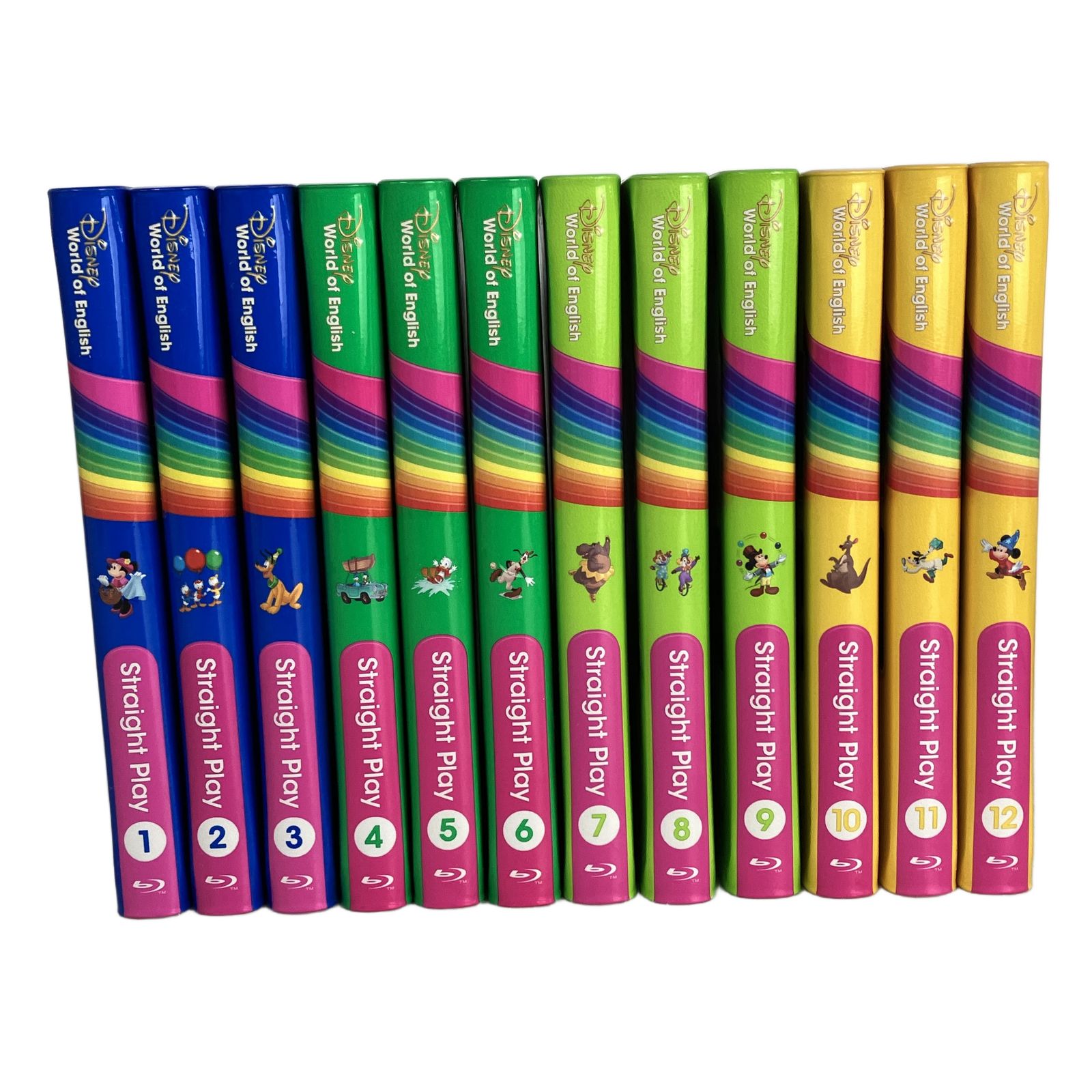 DWE ストレートプレイ 2019年頃 Blu-ray版 ディズニー英語システム