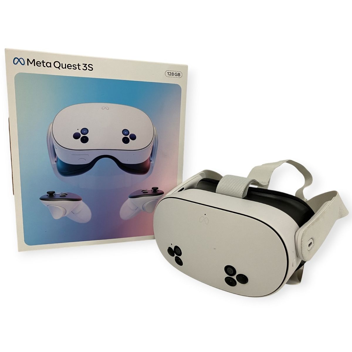 Meta Quest 3S 128GB 2025年製 メタクエスト VR ゲーム機 家電 中古