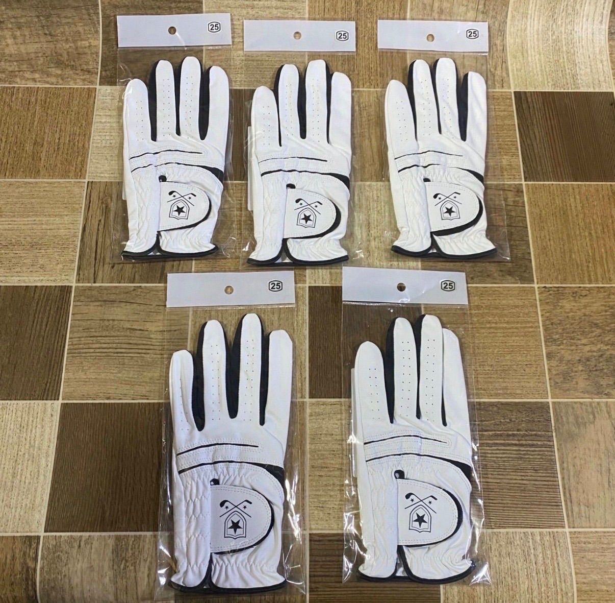新品未使用 ゴルフ グローブ 25cm 5点セット ブラック - メルカリ