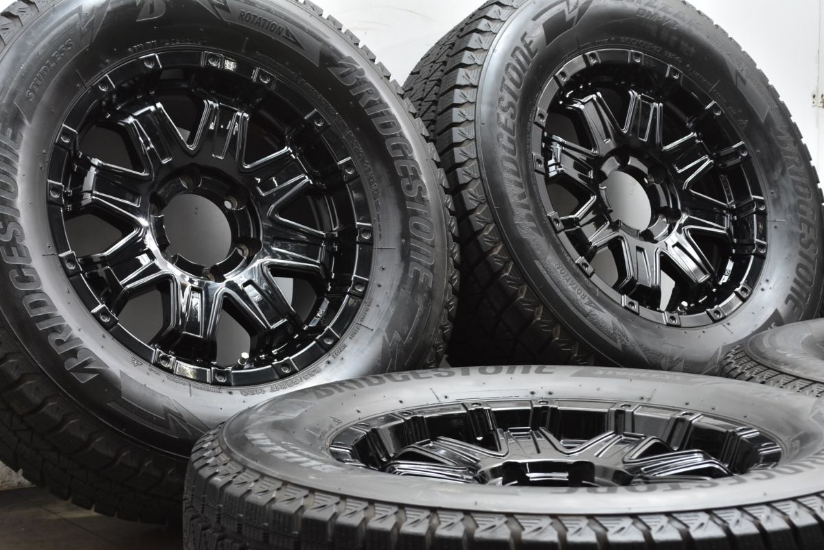 バリ溝 ロックケリー MX II 17 in 7 5 J 25 PCD 139 ブリヂストン ブリザック DM V 3 265 65 R 150 プラド 120 ハイラックス