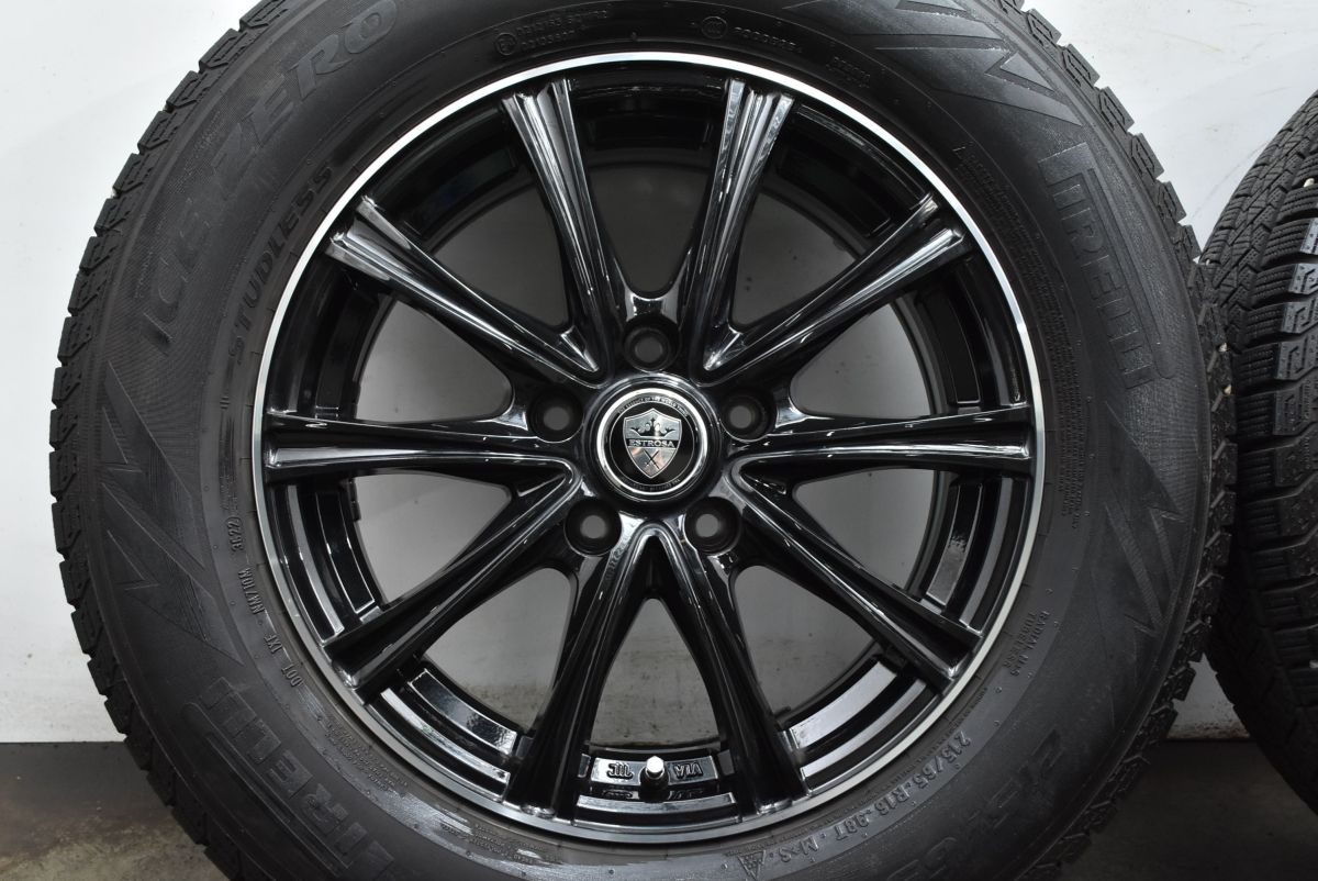 バリ溝ESTROSA 16in 6.5J +38 114.3 ピレリ ESTROSA 16インチ 6.5J PCD114