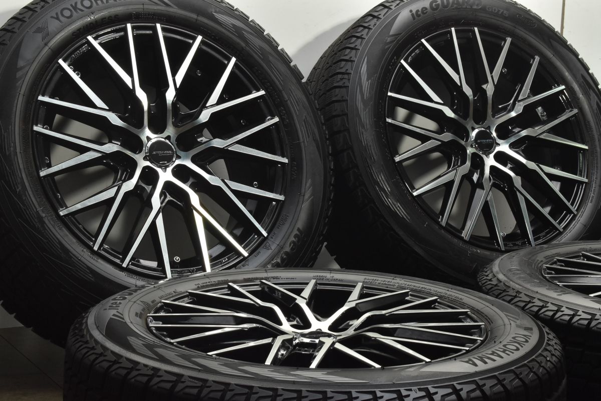 バリ溝 STEINER CVX 18 in 8 J 38 PCD 114 3 アイスガードG 075 235 60 R レクサス RX T 33エクストレイル CX アウトランダーPHEV