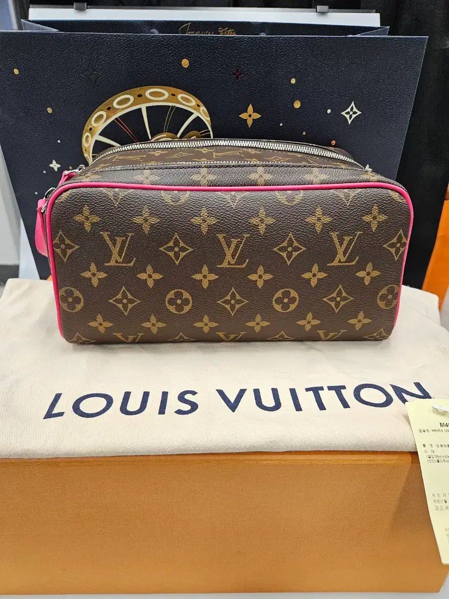 プレゼント用 Louis Vuitton ルイヴィトン ドルフィーキット ピンクCOLOR