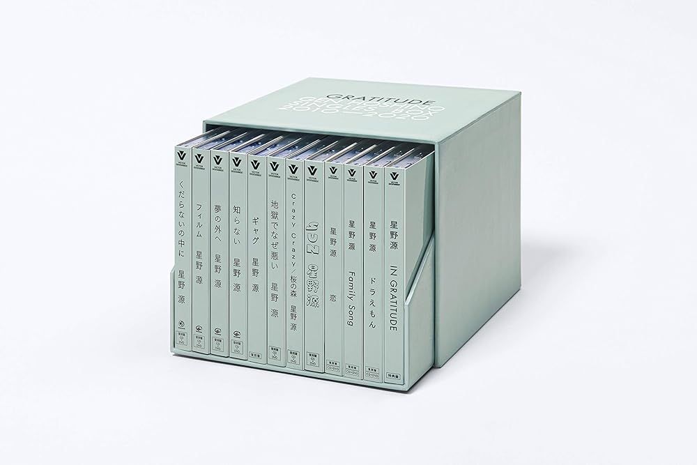 星野源　GRATITUDE（DVDセット） Gen Hoshino Singles Box “GRATITUDE