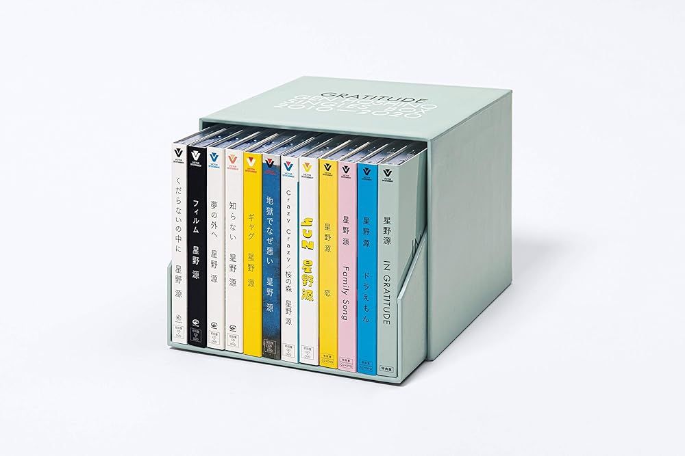 星野源　GRATITUDE Gen Hoshino Singles Box “GRATITUDE