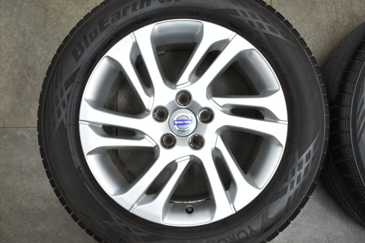 程度良好 ボルボ VOLVO XC 60 17 in 7 5 J 55 PCD 108 ヨコハマ ブルーアースGT AE 51 235 R V 60クロスカントリー 70
