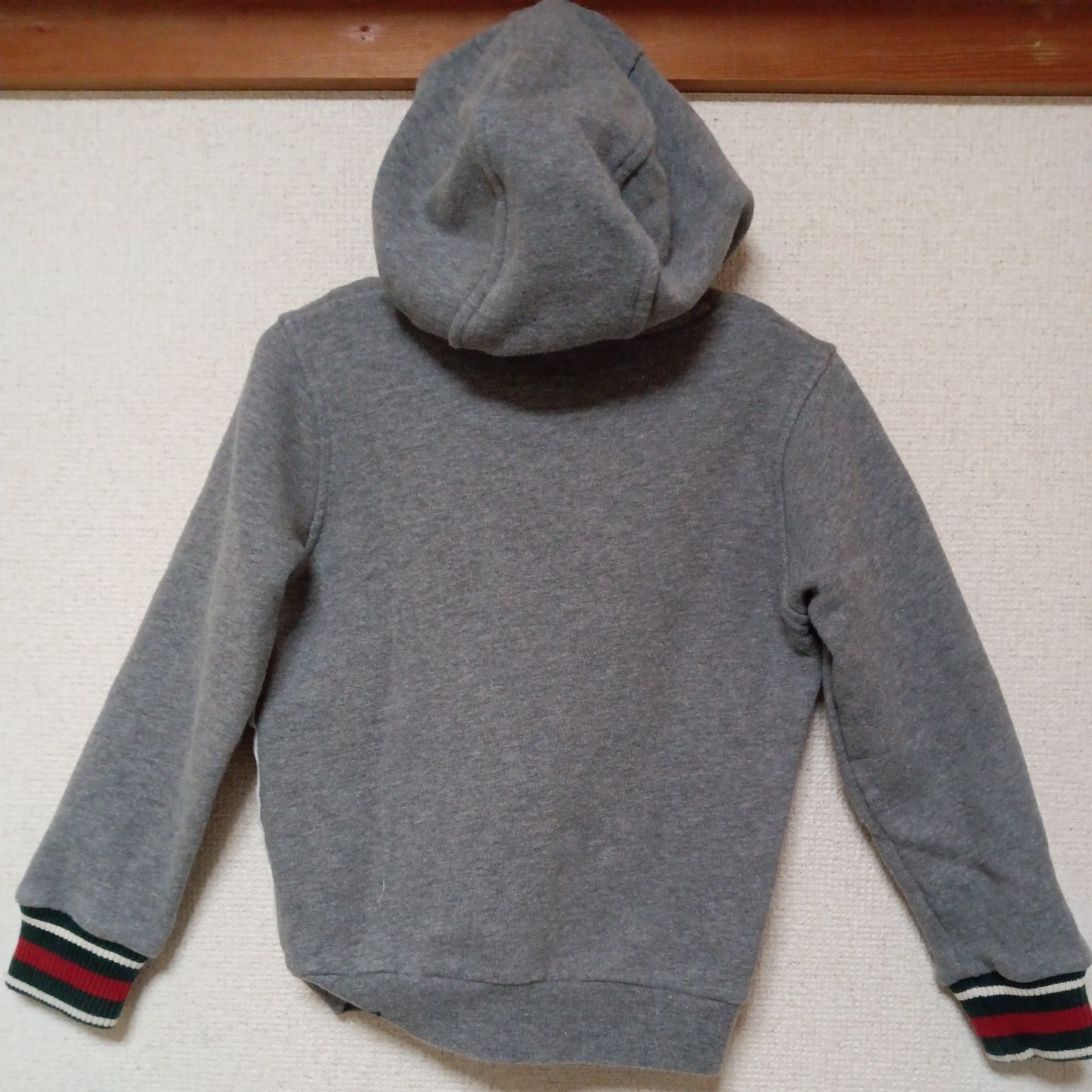 GUCCIグッチジップパーカーベビーキッズグレーサイズ24（85-90cm相当