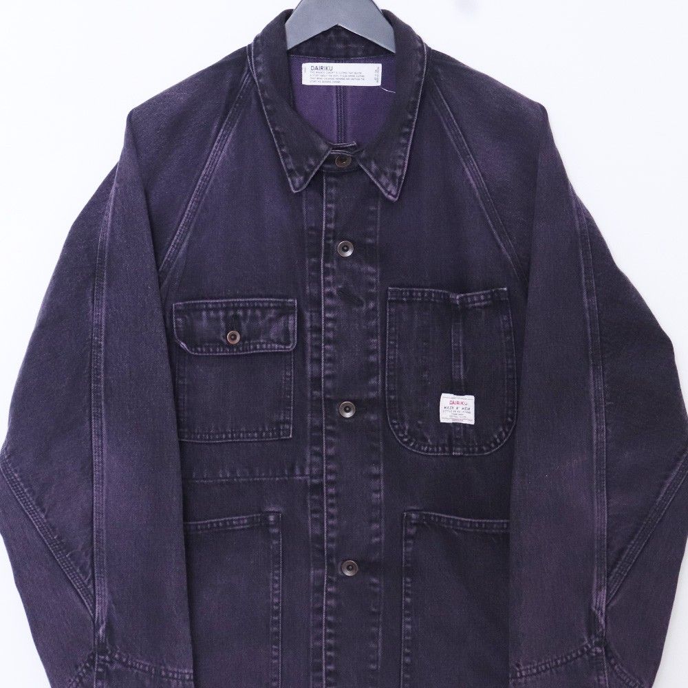 dairiku 20ss WASH N'WEAR Cover All denim 【公式通販】