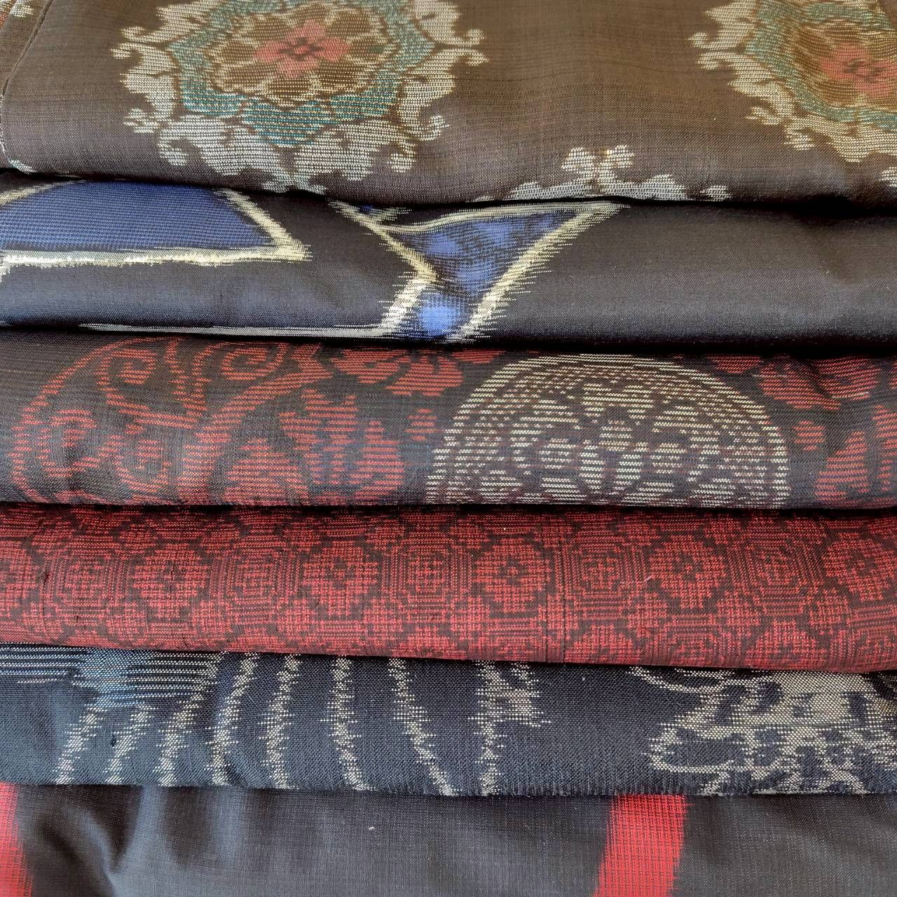 ATQ 008 アンティーク紬 12点セット リメイク