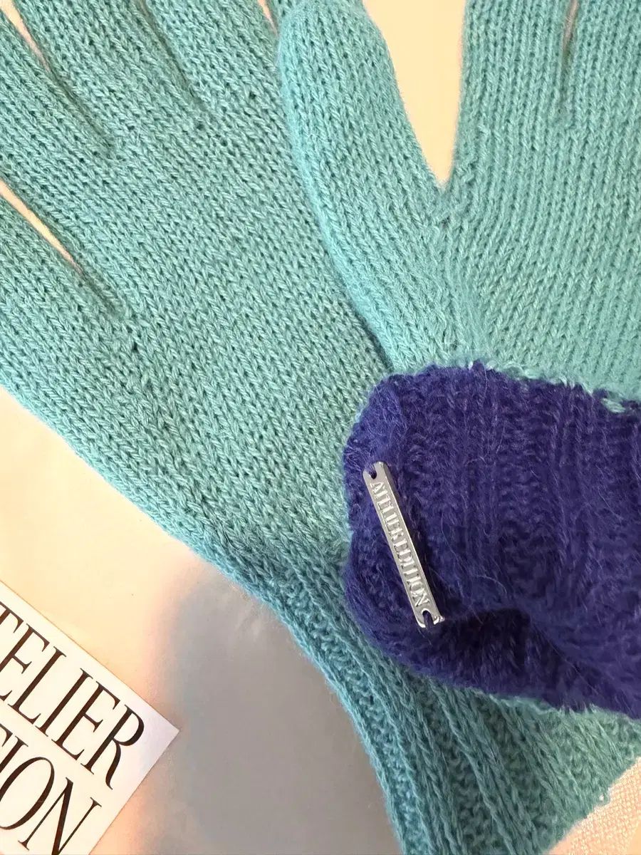 アトリエエディEDITION ベイビーアルパカ 手袋 グローブ