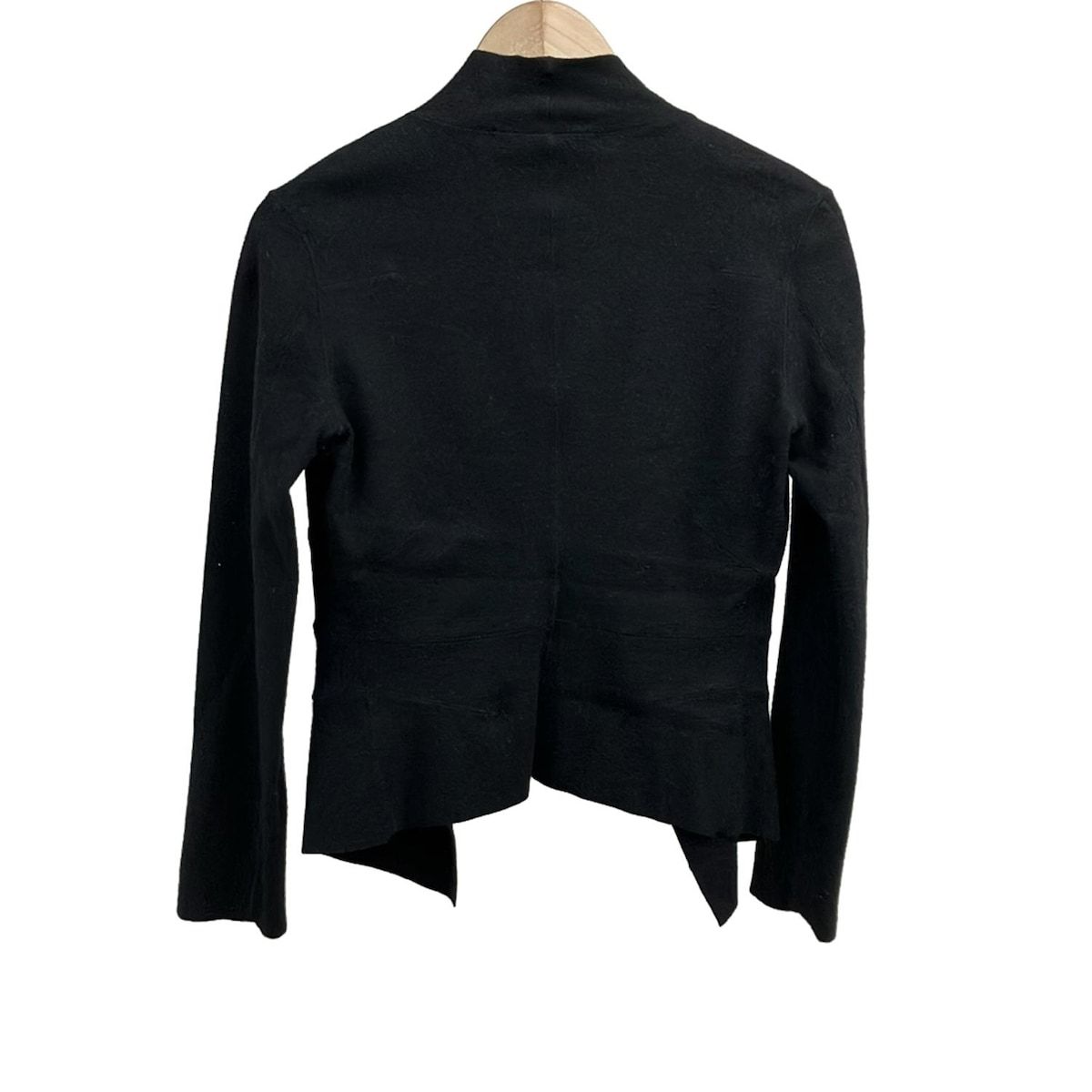 アンタイトル コート サイズ2 M レディース - 黒 長袖 ショート丈 ベルト付き 春 秋