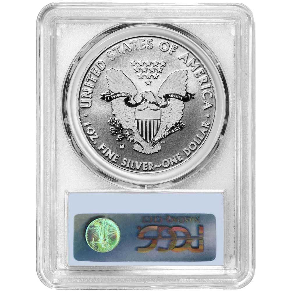 2013 W 1 1オンス アメリカンシルバーイーグル エンハンスドミントステート ウェストポイントセット PCGS