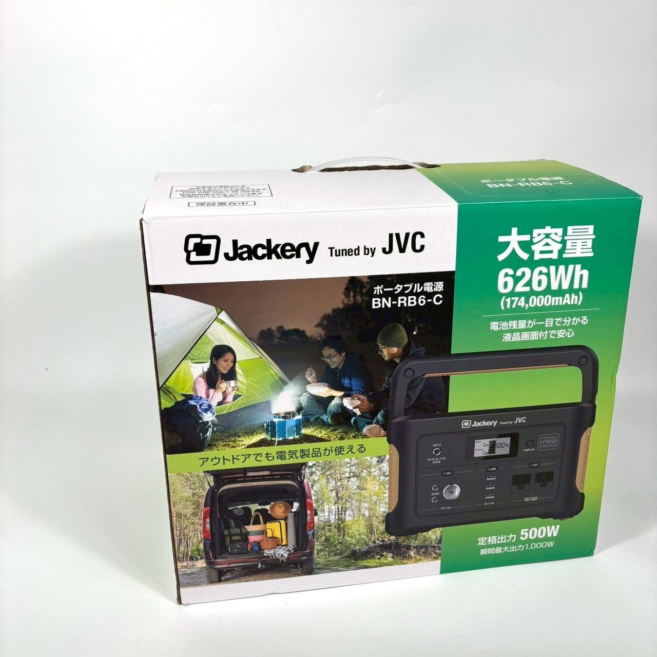  Jackery JVC 大容量 626 wh ポータブル電源 BN RB 6 C 発電機 ポータブル電源 防災関連グッズ