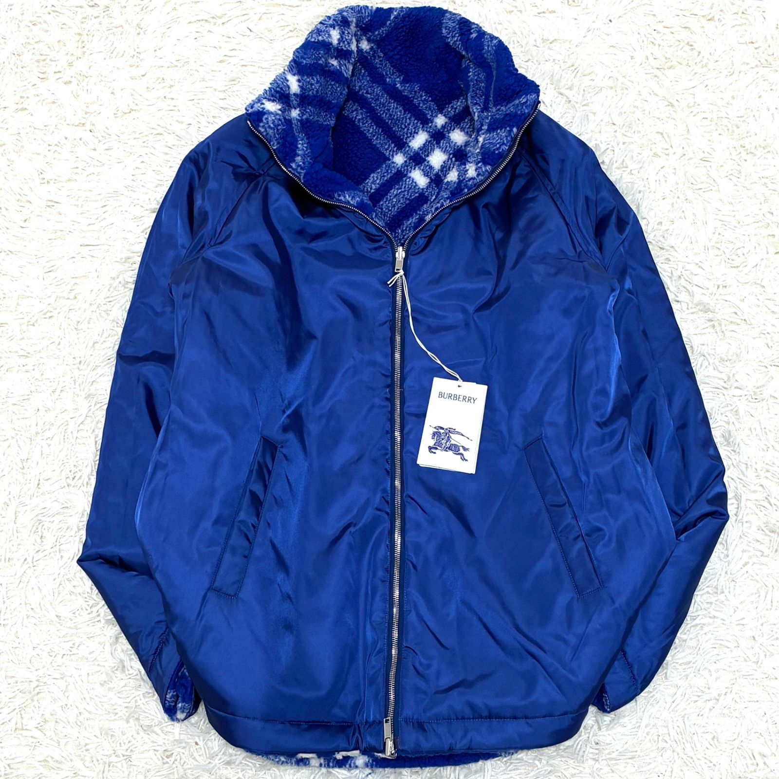 未使用タグ付き・現行品 BURBERRY バーバリー ボアジャケット