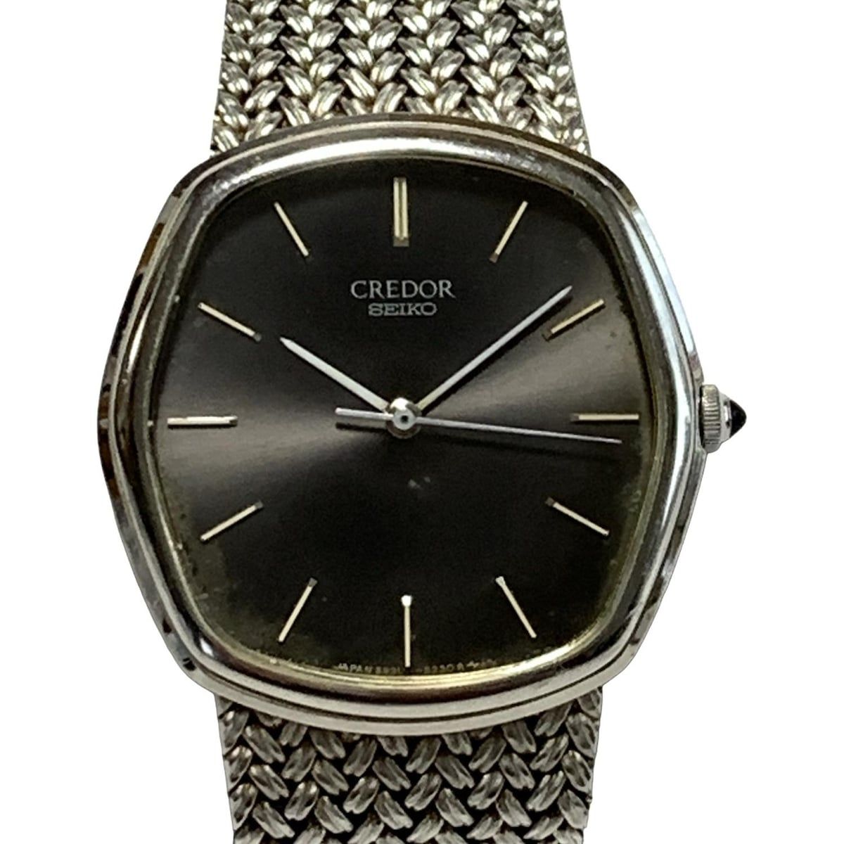 SEIKO CREDOR セイコークレドール 腕時計 5931 5230 メンズ ダークグレー