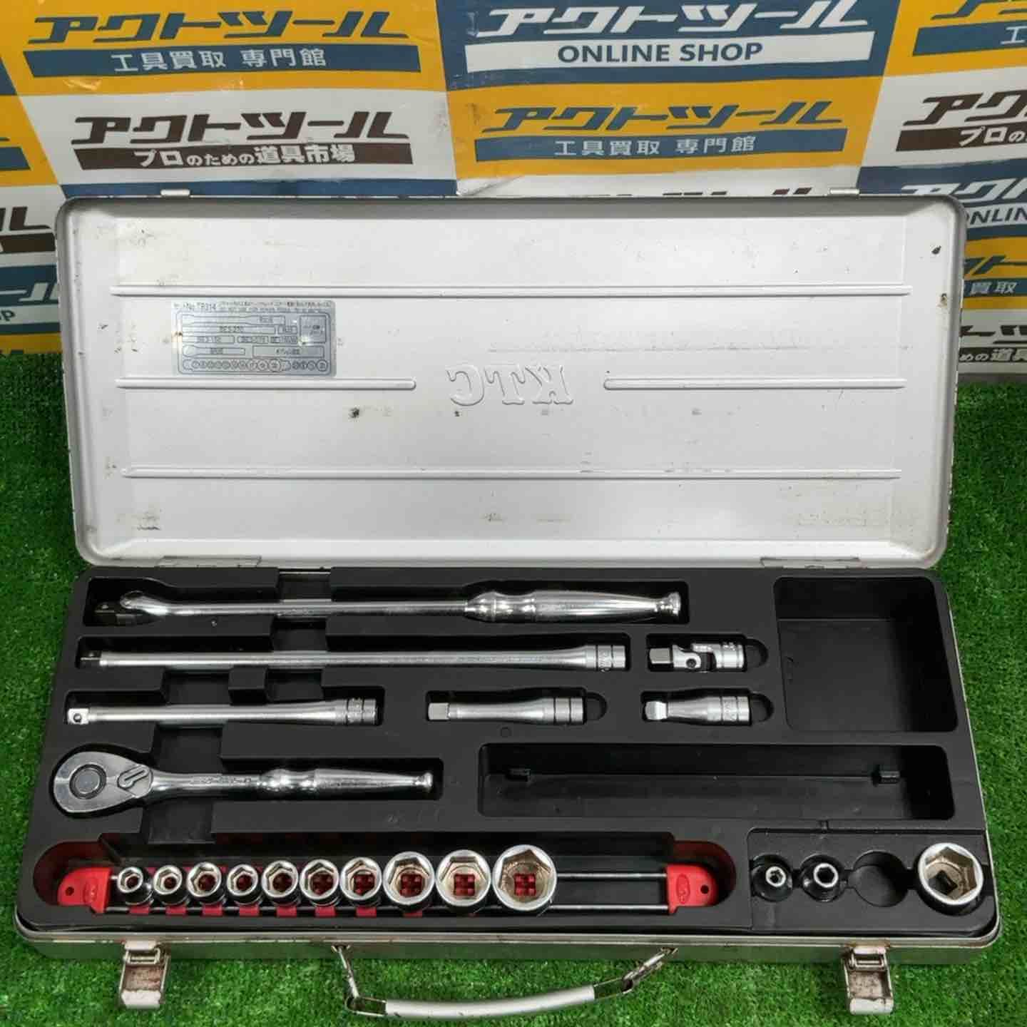 京都機械工具 KTC 9.5 sq.ソケットレンチセット 21点 TB 314