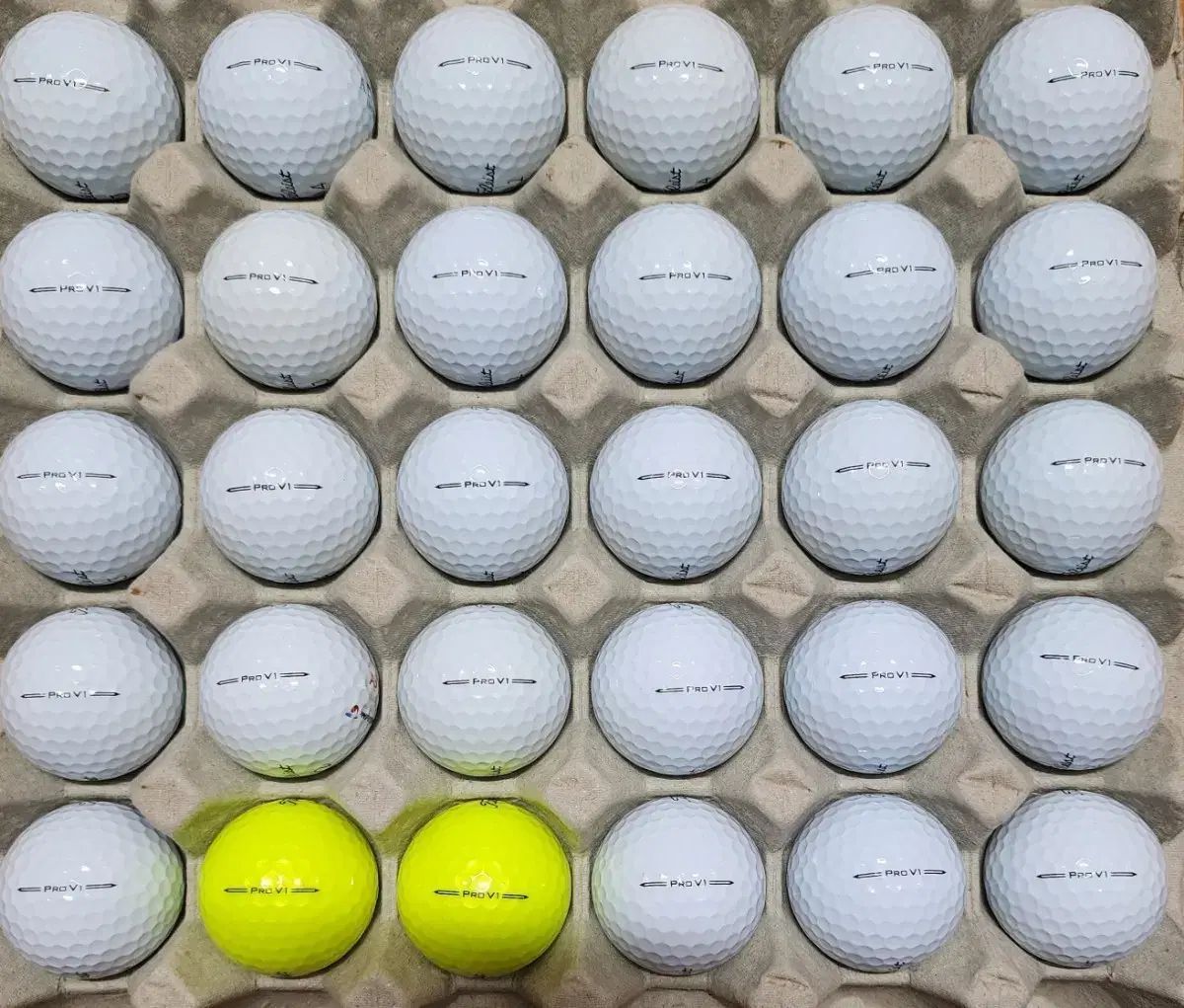 A 級 24年型 Titleist タイトリスト PROV 1 ロストボール ゴルフボール