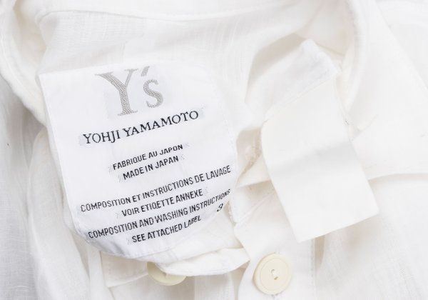 s サイドホックスリットデザインシャツワンピース