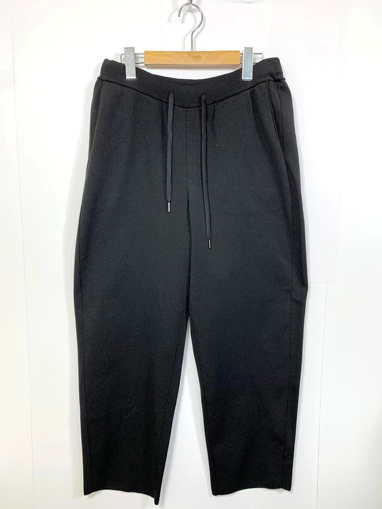 Macqlo マックロ 54-3209 MQ-M 定価19800円 ultimex washable ankle knit pants パンツ sizeLL 黒 メンズ