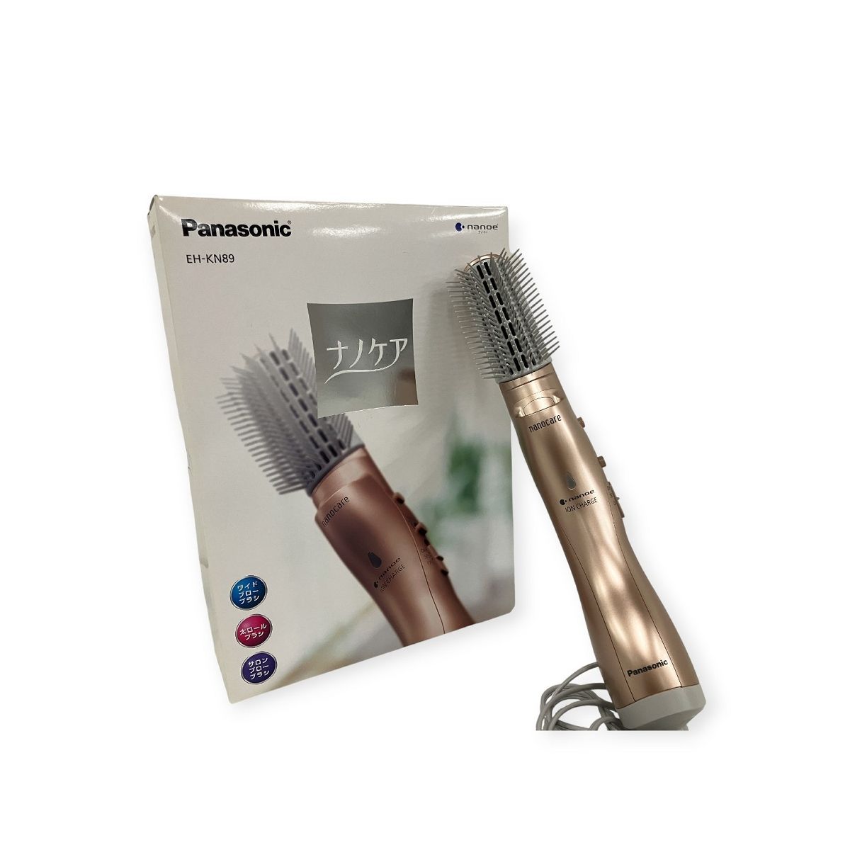 Panasonic EH-KN89 ナノイー くるくるドライヤーナノケア 中古 美品