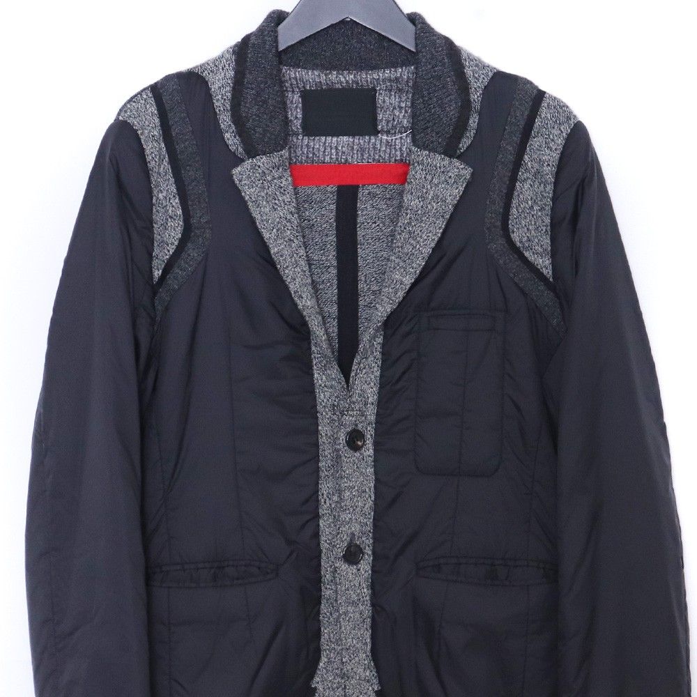 売れ筋 UNDERCOVER 中綿/ニット テーラードジャケット サイズ2 グレー