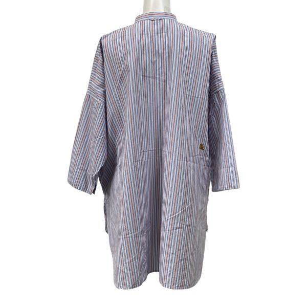 ◇ フォーティファイブアール 45R フリルチュニック ワンピース 七分袖