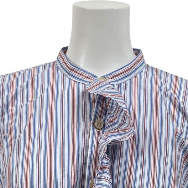 ◇ フォーティファイブアール 45R フリルチュニック ワンピース 七分袖