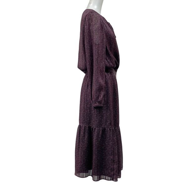 ◇ 美品 レリアン Leilian ロングワンピース 長袖 フレア ティアード