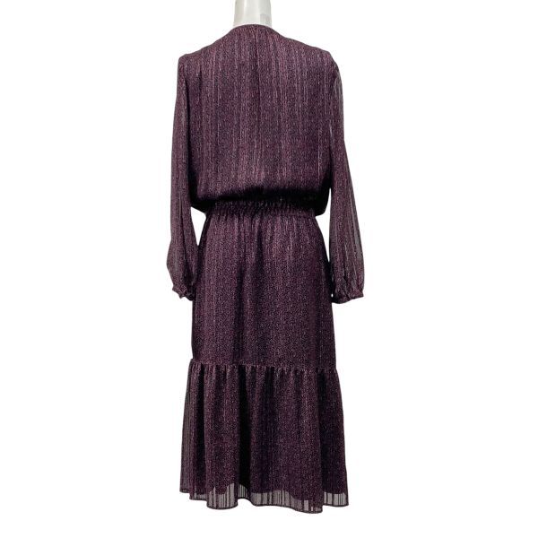 ◇ 美品 レリアン Leilian ロングワンピース 長袖 フレア ティアード