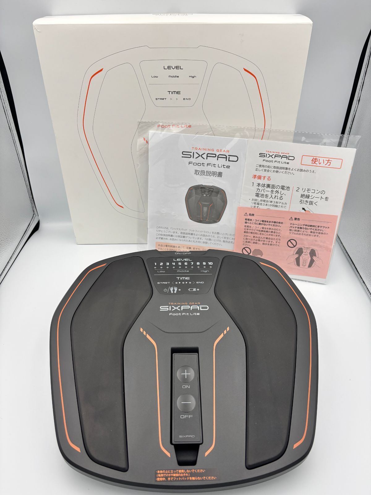 管理番号3355】シックスパッド フットフィット/SIXPAD Foot Fit + 公式