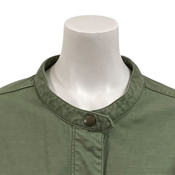 エポカザショップ EPOCA the shop ノー ジャケット ライトアウター 長袖 カーキ コットン 38 S～M 9号 レディース S 5 Y 488