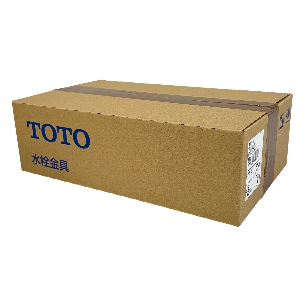 TOTO 壁付サーモスタット混合水栓 コンフォートウエーブ1モード 洗い場 浴槽兼用 水栓金具