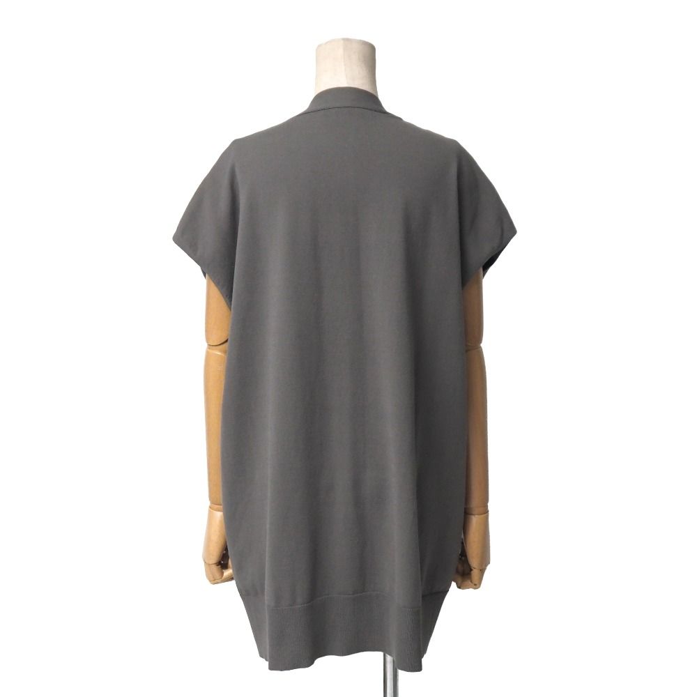 2025 SS AP STUDIO エーピー ストゥディオ ベスト サイズF ロング ニット カーディガン ノースリーブ ブランド古着 RA 6914