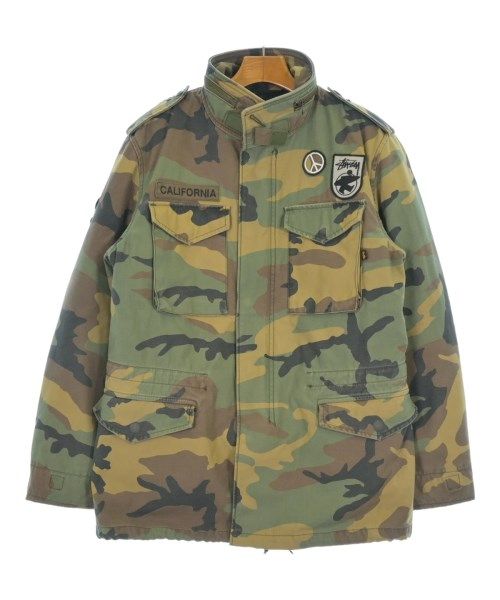 STUSSY ミリタリーブルゾン メンズ 古着