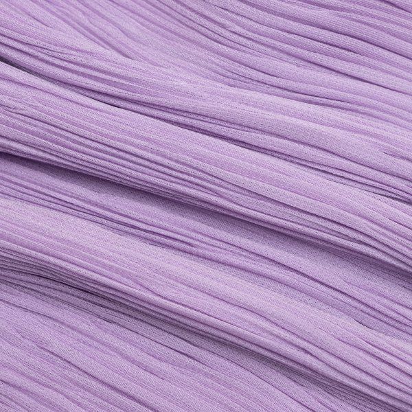 クレーププリーツノースリーブワンピース